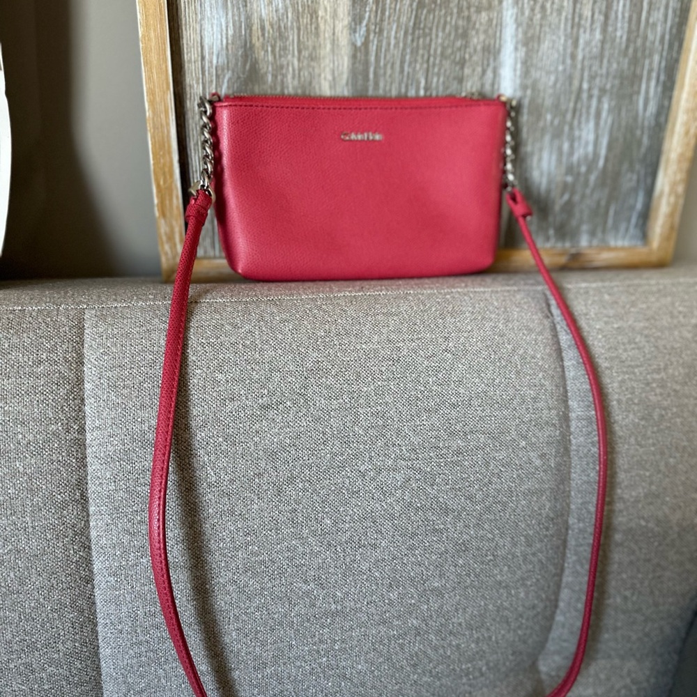 Calvin Klein Red Crossbody Bag